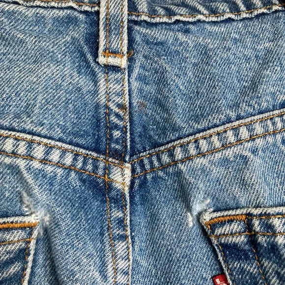 VTG 90s Levi's Men's 505 Straight Jeans Y2K - Picture 6 of 8